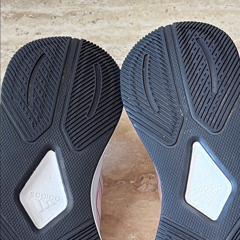 Adidas Pink and Black Athletic Shoes with Breathable Mesh-Excellent Condition - Picture 9 of 9